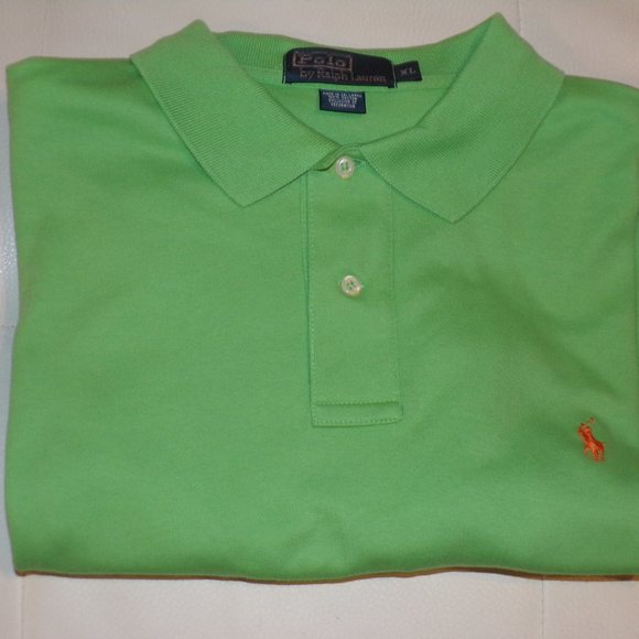 Polo By Ralph Lauren Polo Shirt Bright Green - Picture 5 of 5